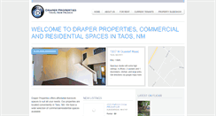 Desktop Screenshot of draperproperties.net