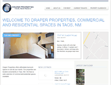 Tablet Screenshot of draperproperties.net